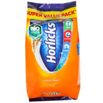 Horlicks Classic Malt 500g (Pouch)